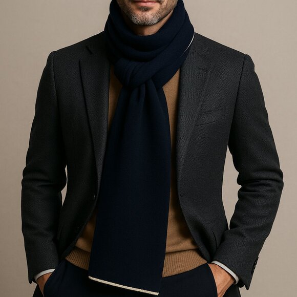 Cremieux 100% Luxury Cashmere Unisex Scarf - Picture 1 of 4